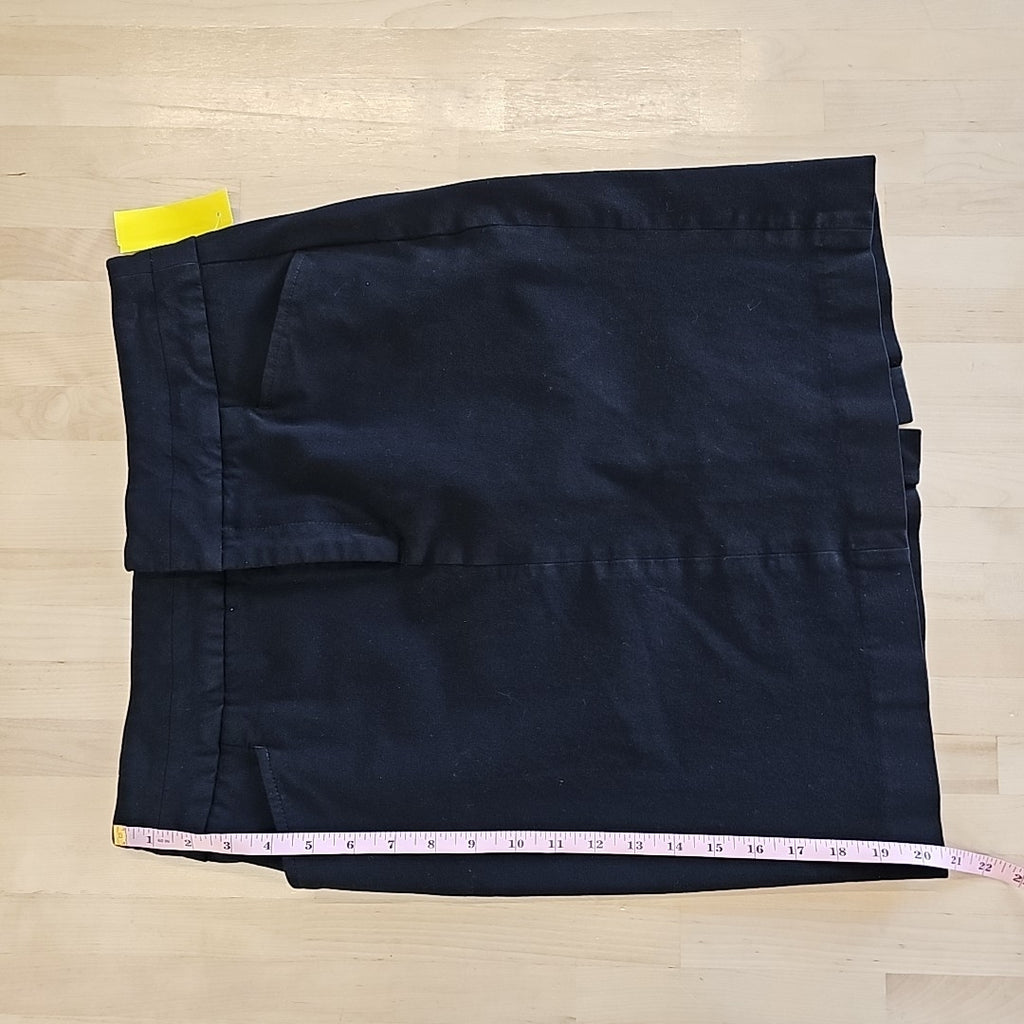 Banana Republic Size 10L Black Skirt