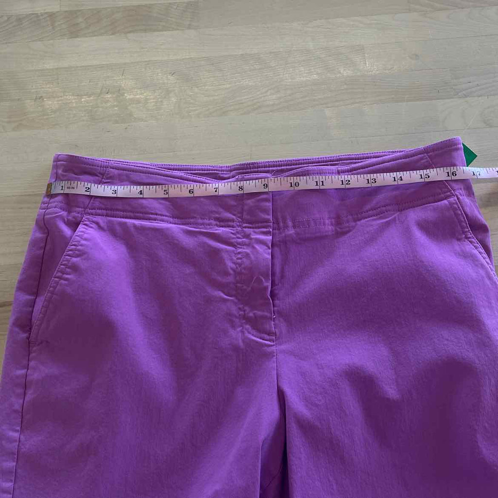 Izod Women Size 14 Purple Preloved Shorts