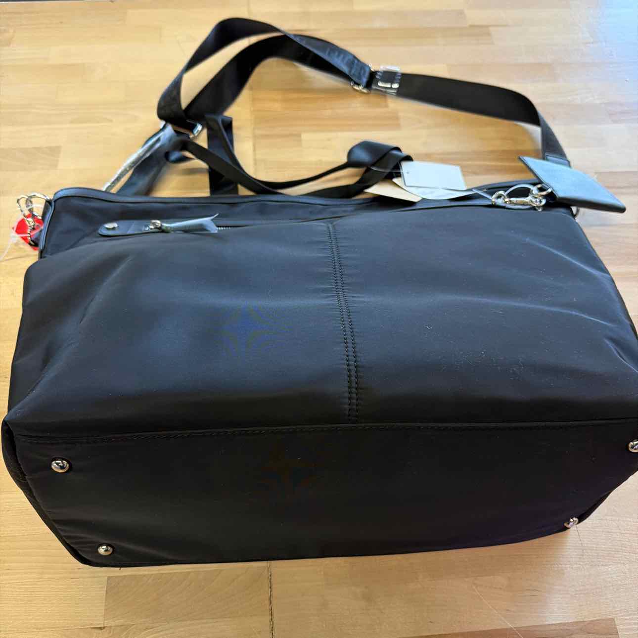 Madden Girl Polyester with Pouch Small Weekender Duffle Bag - Black