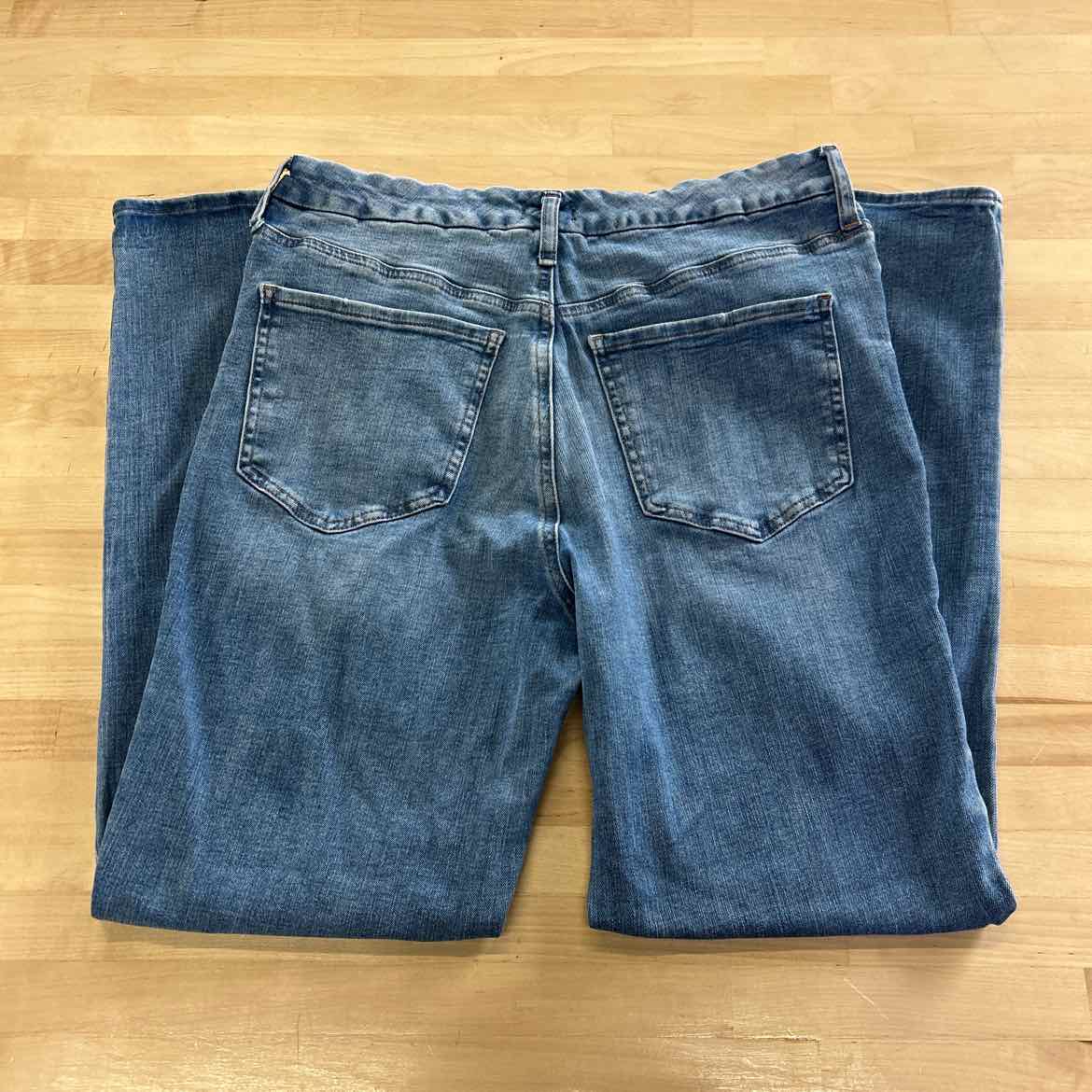 Express Size L Blue Denim Preloved Jeans