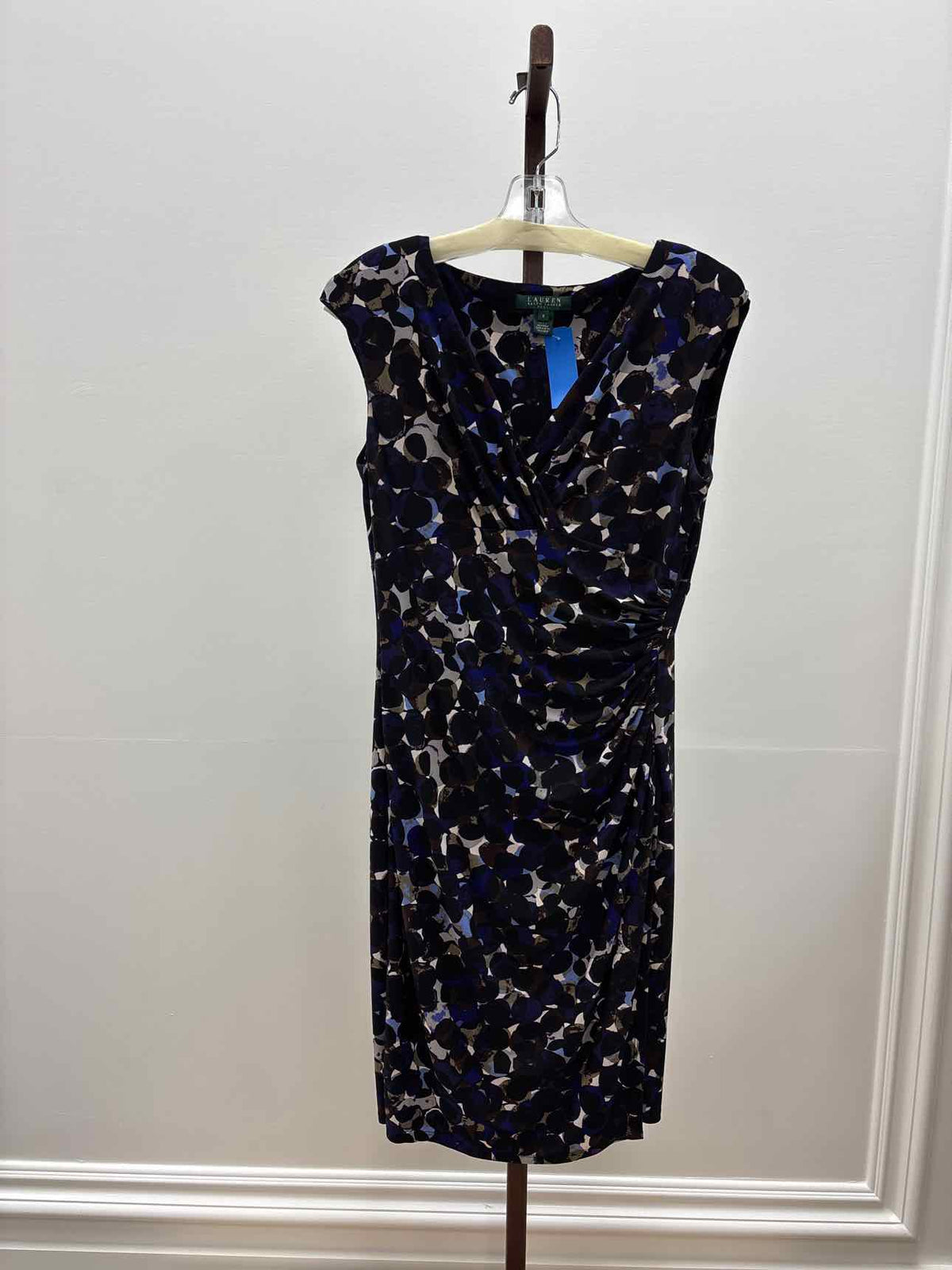 Ralph Lauren Size 8 Blue & Purple Preloved Dress