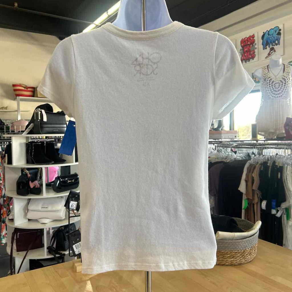 Chaser Size XS White Preloved T-Shirt SS