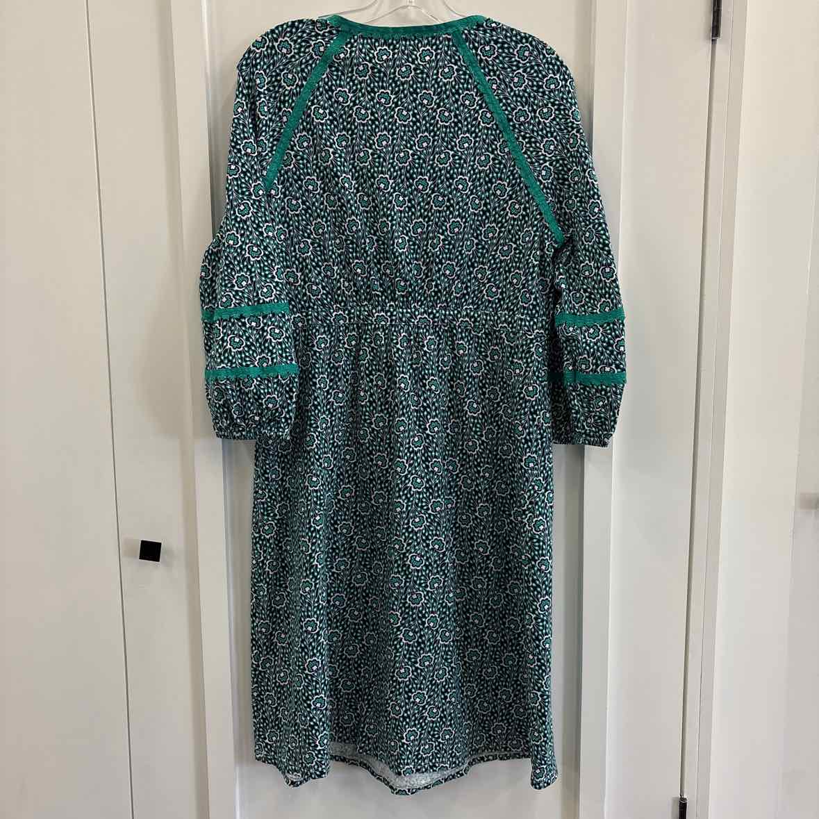 Boden Size 10 Blue & White Dress