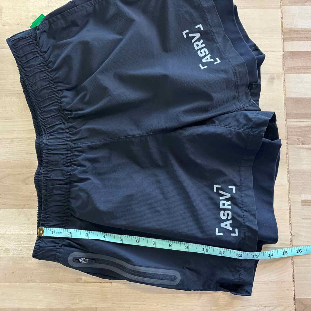 ASRV Size M Black MENS Athletic Shorts
