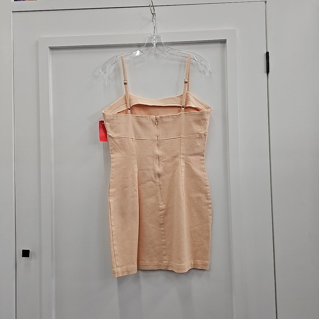 Avec Les Filles Womens Solid Bodycon Dress