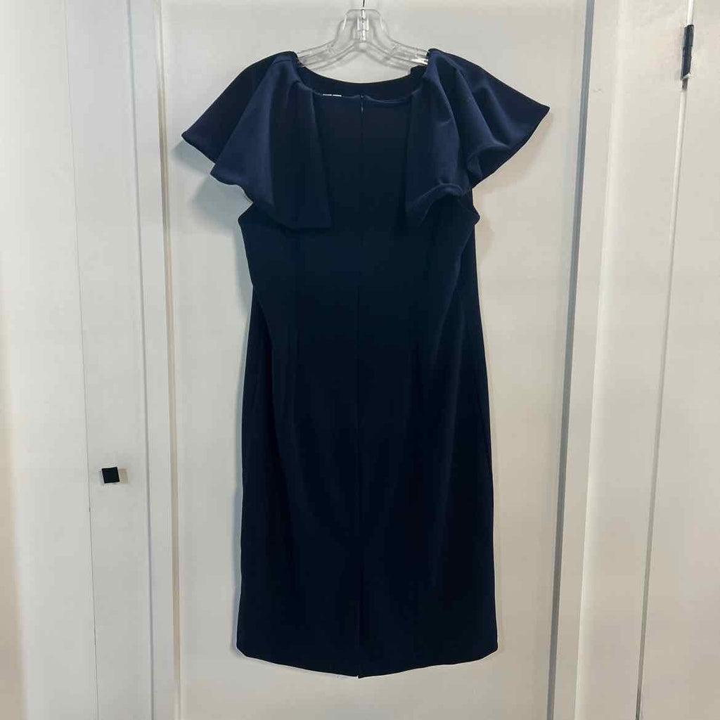 NY Collection Size 16 Navy Preloved Dress