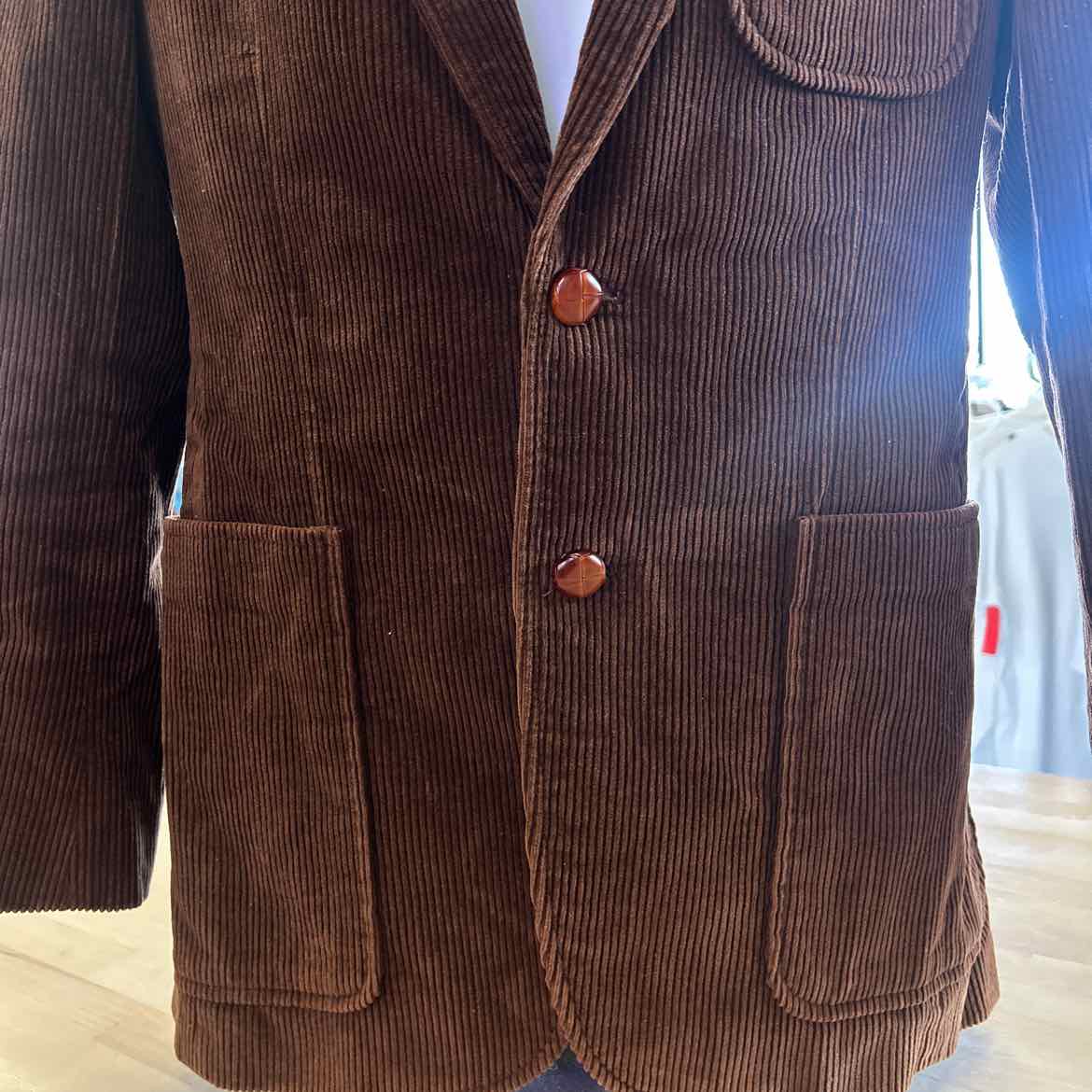 Jordache Size M Brown Preloved MENS Blazer