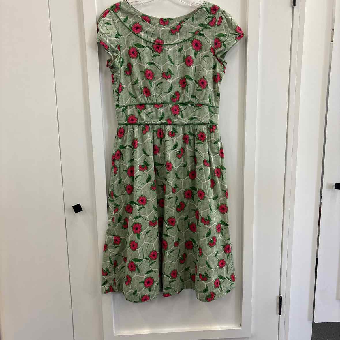 Seasalt Size 10 Green Dress