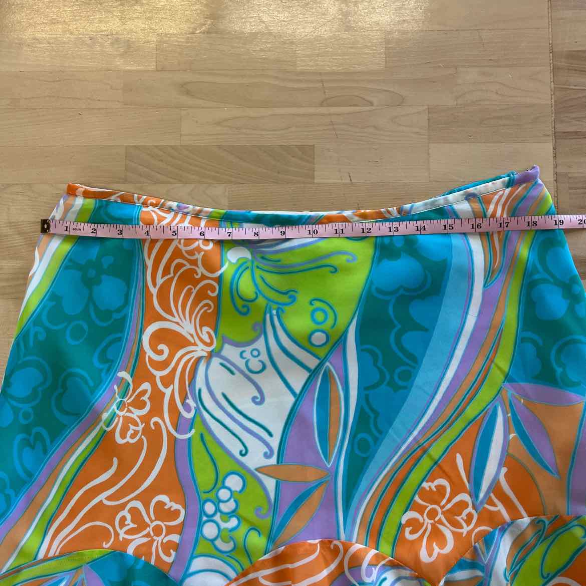 Worthington Size 16 Multi Color Preloved Skirt