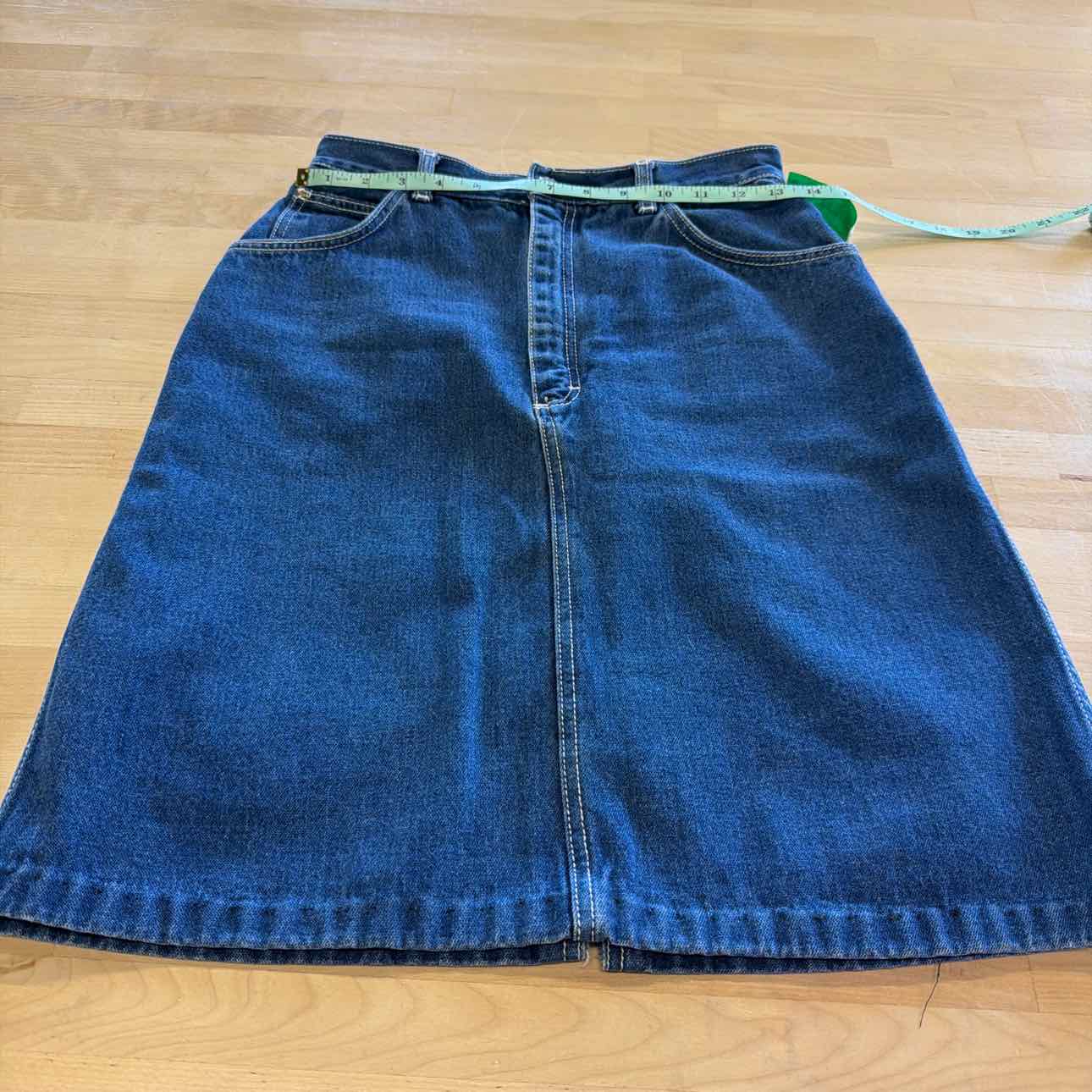Gitano Size 11/12 Blue Denim Preloved Skirt