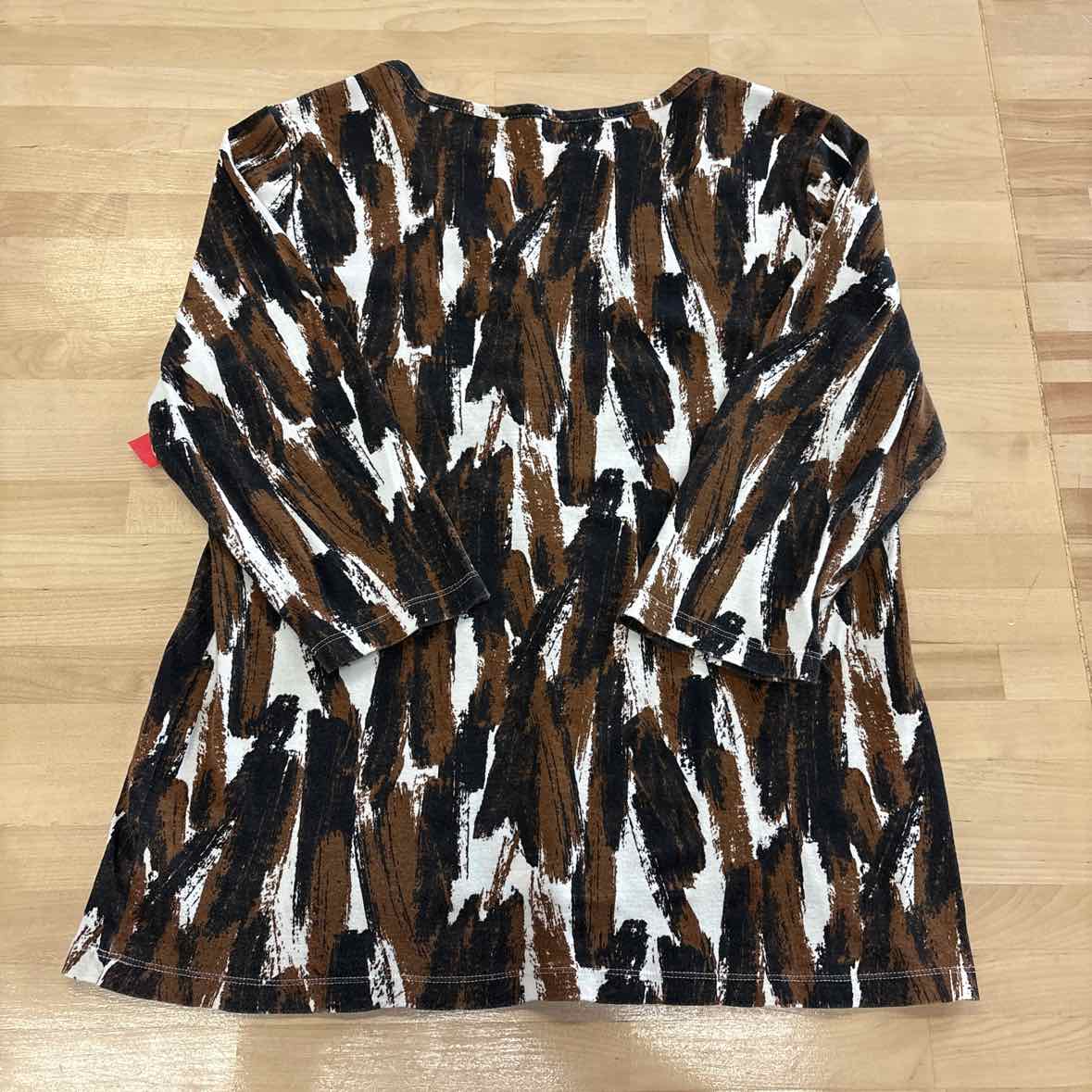 Relativity Size XL Brown Longsleeve