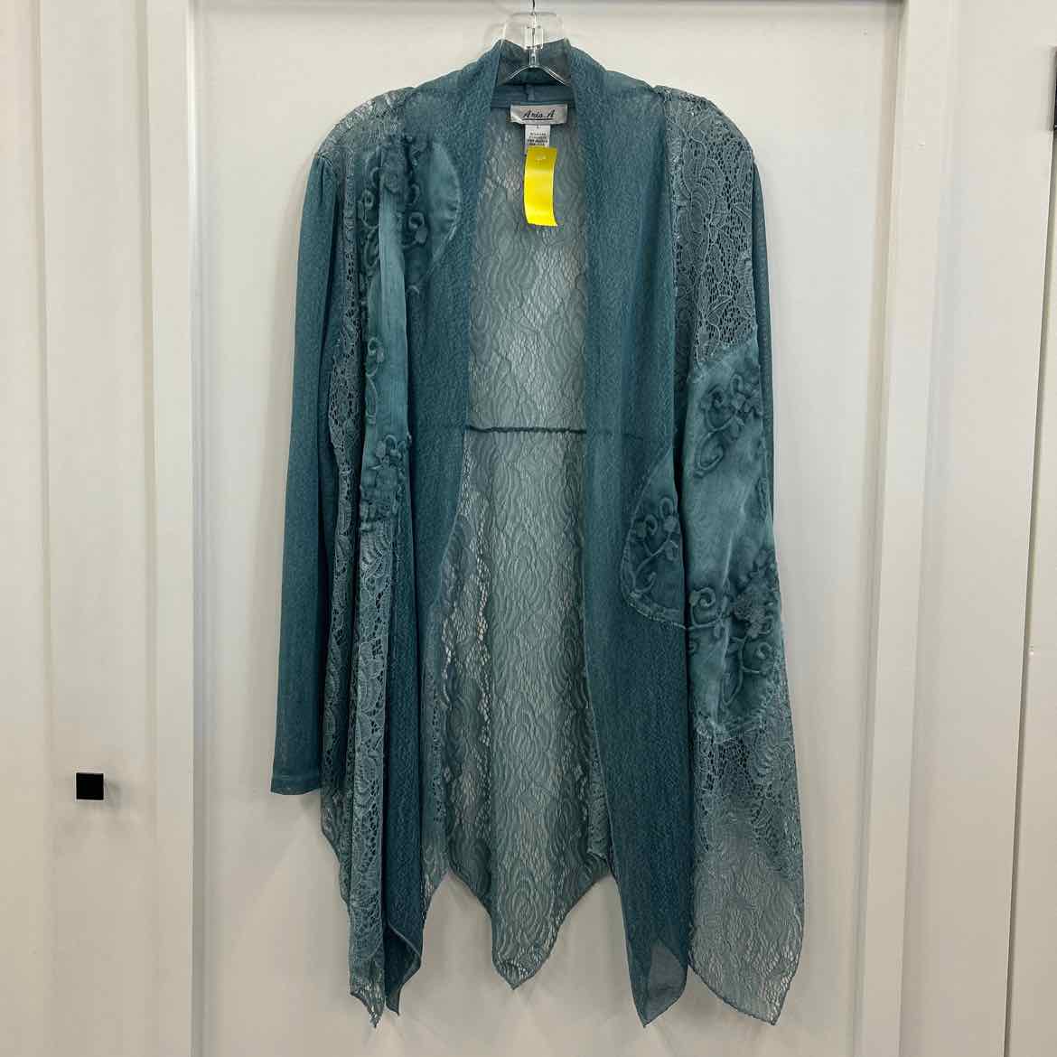 Ania A Size L Blue Duster