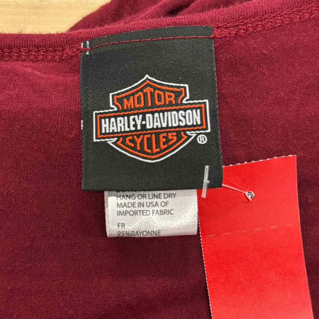 Harley Davidson Red Shawl L/XL