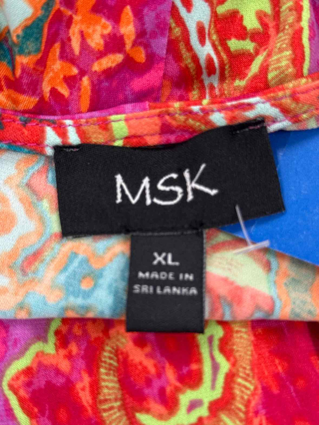 MSK Size XL Multi-Color New Dress