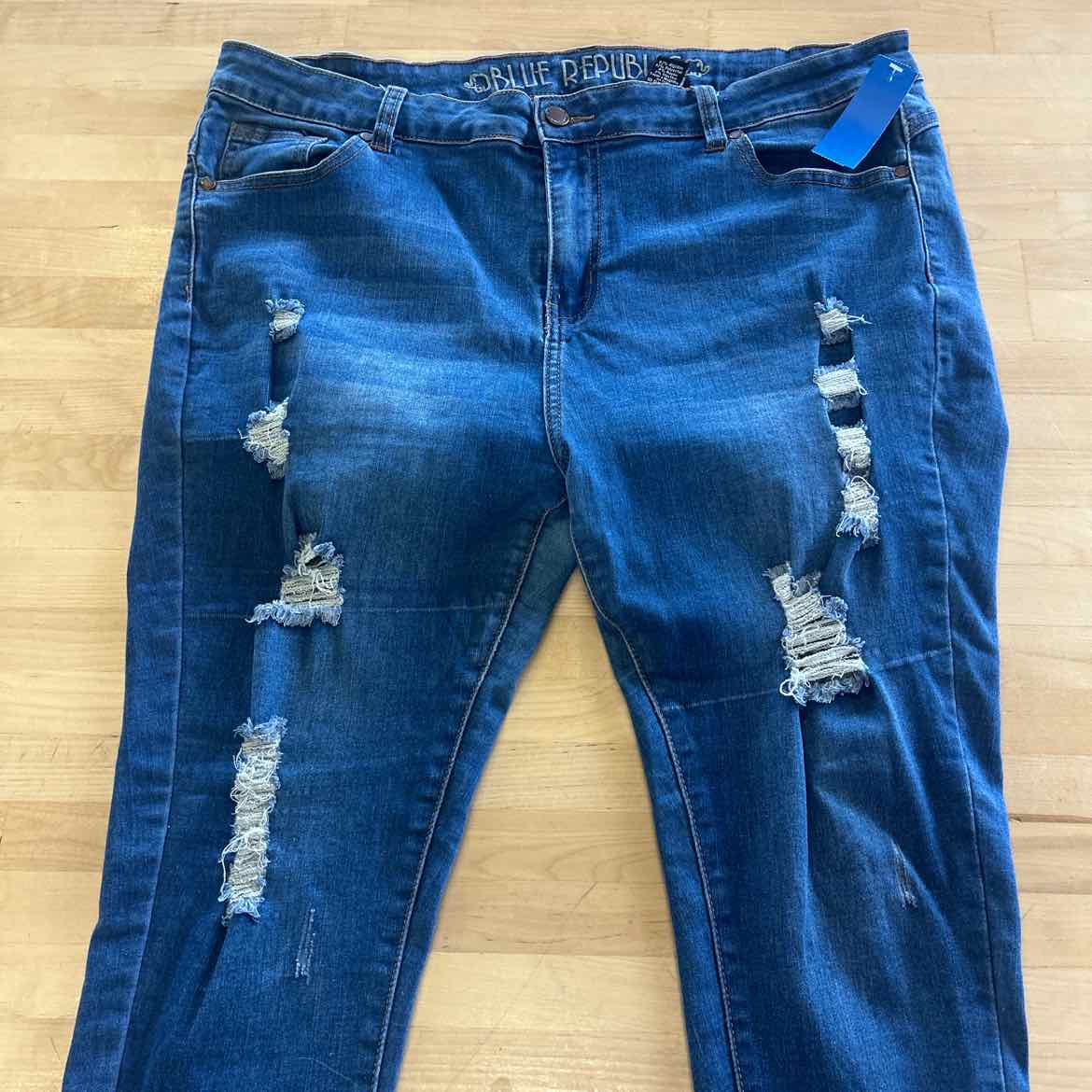 Blue Republic Size 20 Blue Preloved Jeans
