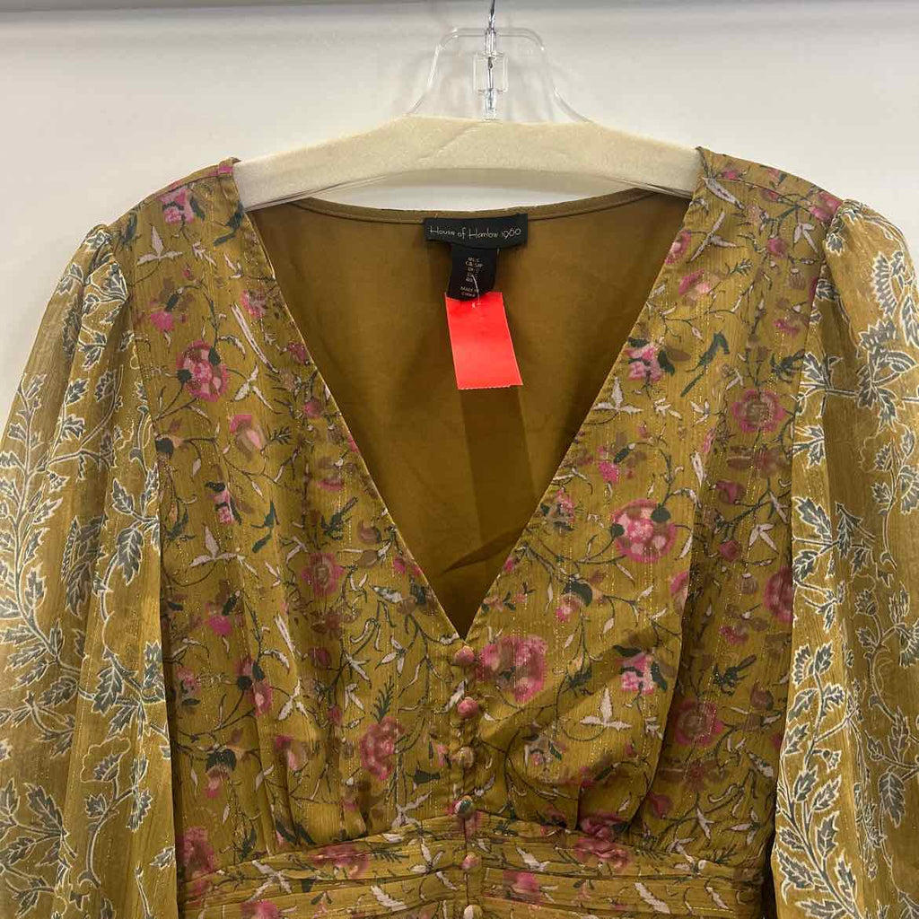 House Of Harlow Size S Green Preloved Dress