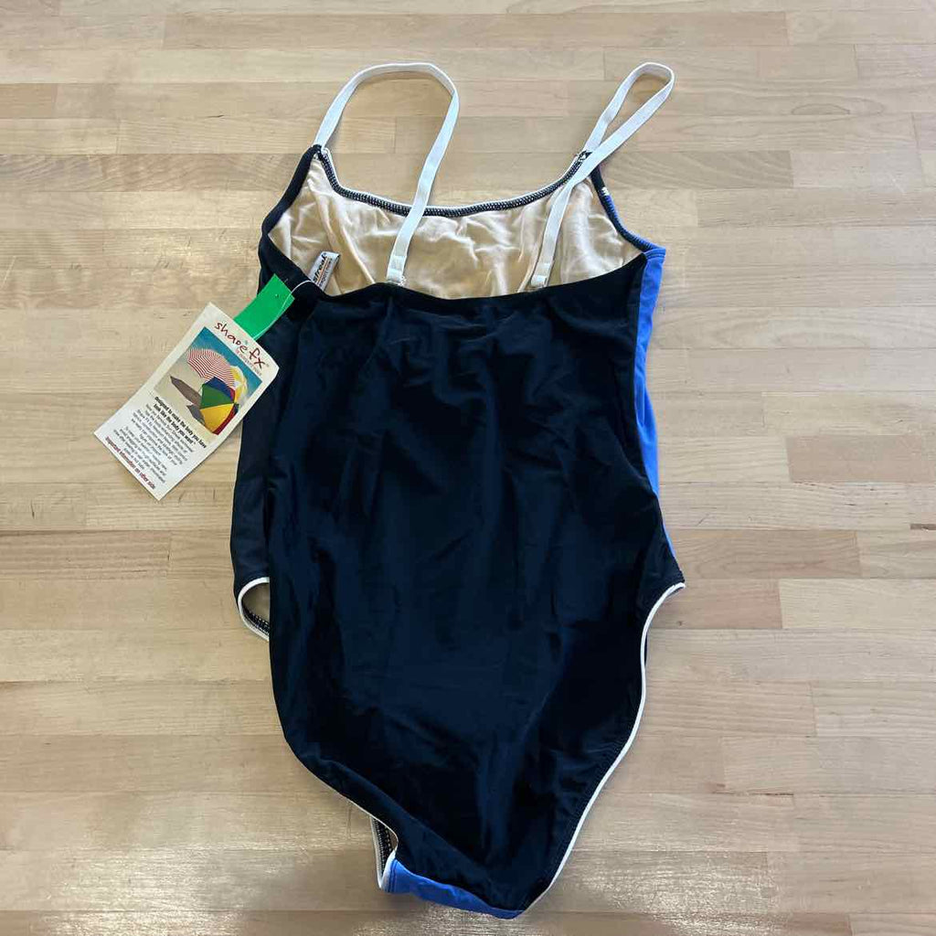 Newport Size 10 Blue Black New Swimsuit