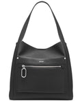 Dkny Nala Medium Hobo - Black/silver