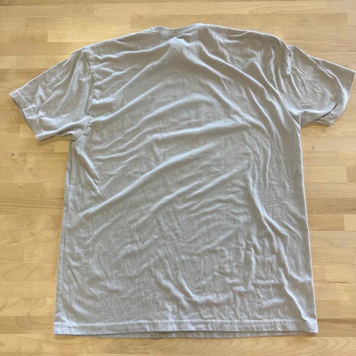 Next Level Size XL Gray MENS T-shirt
