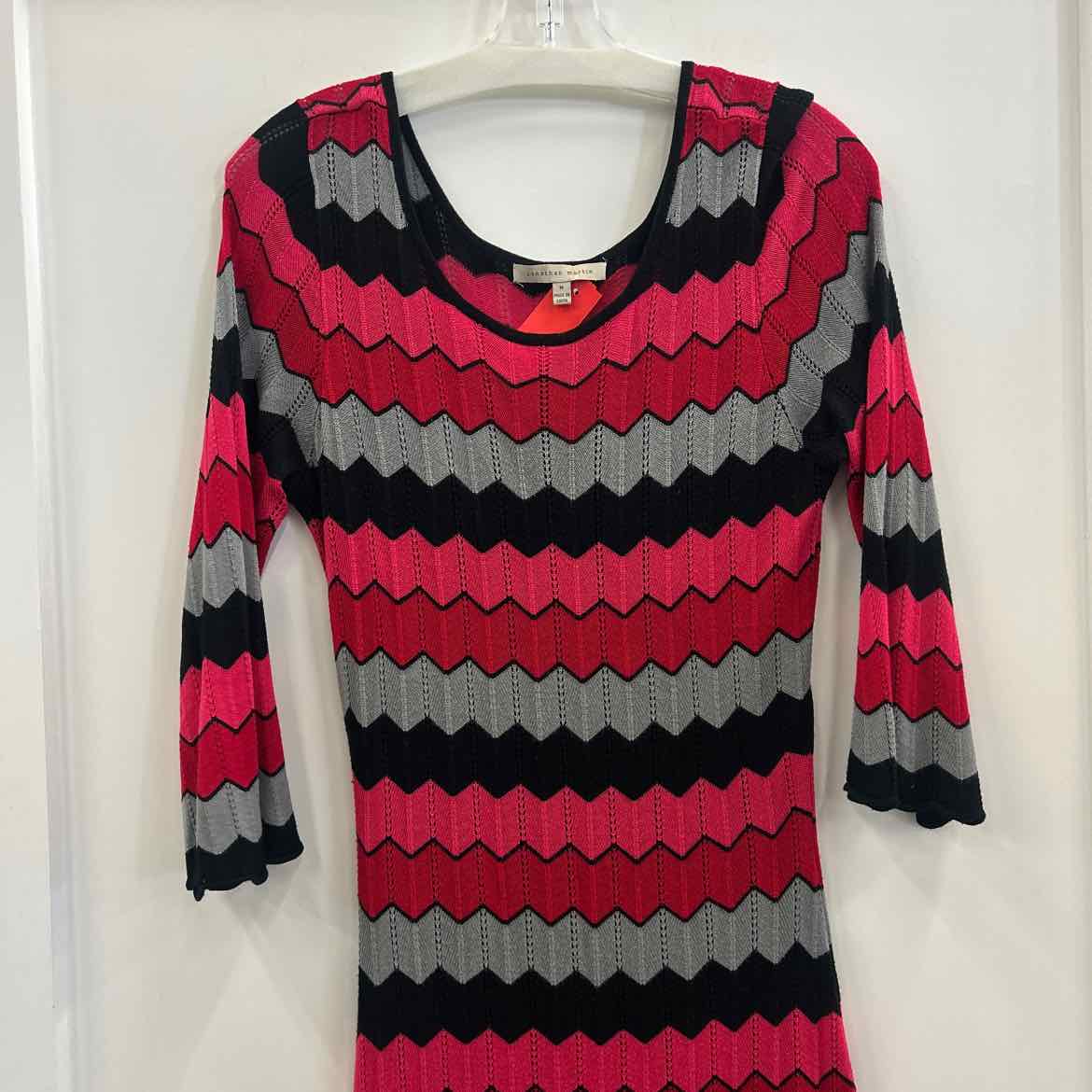 Jonathan Martin Size M Multi-Color Used Dress