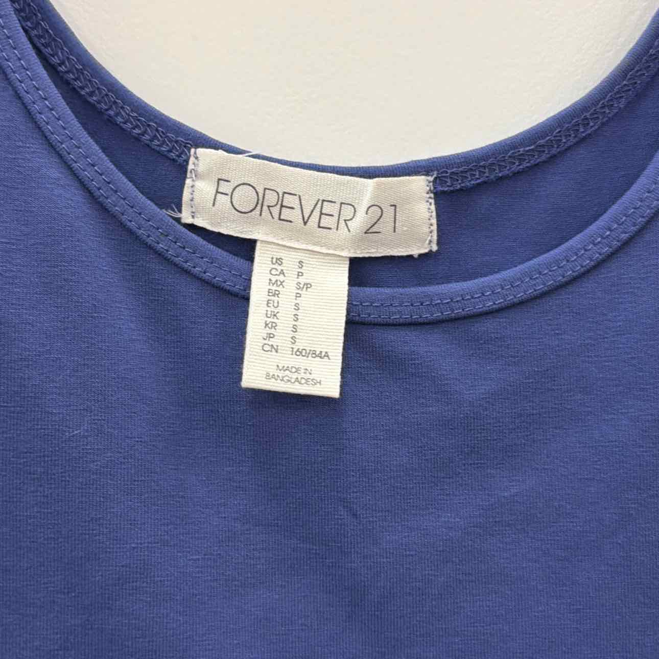 Forever 21 Size S Blue Preloved Dress