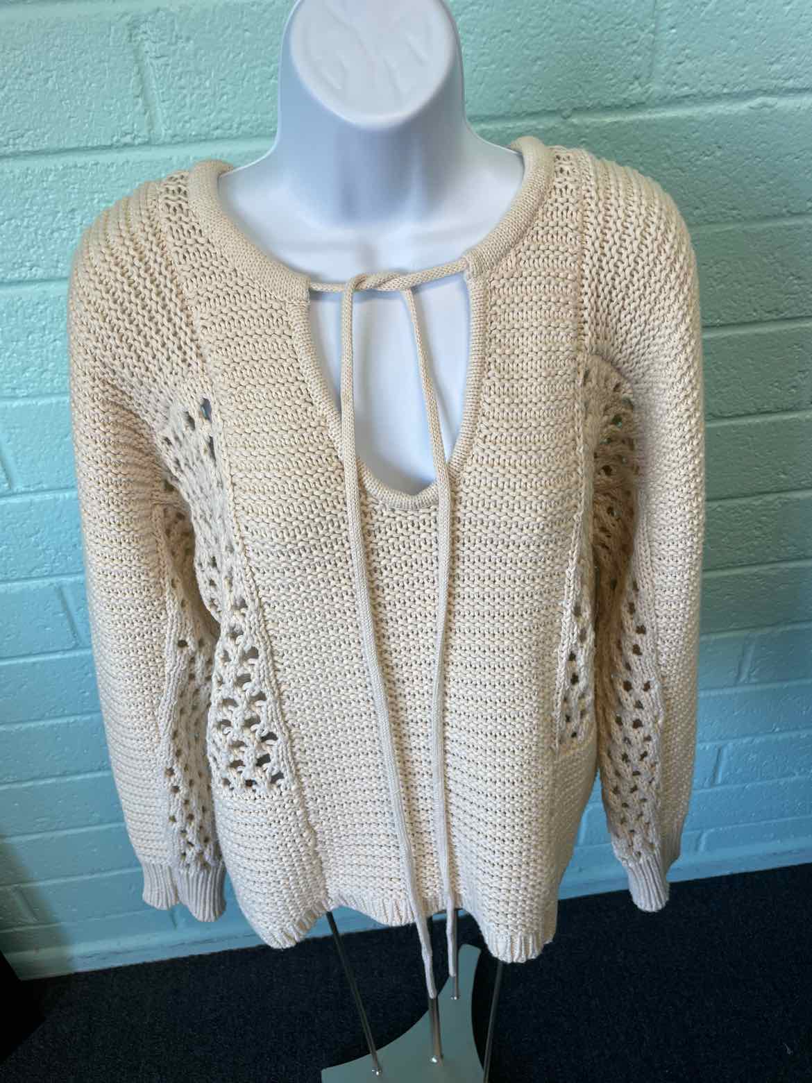Cabi Size M Tan Sweater
