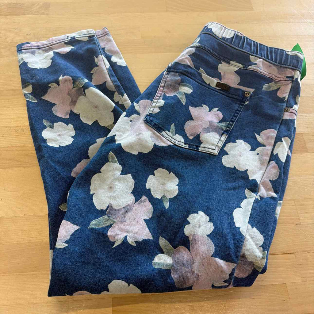 Hue Size L Blue Preloved Pants