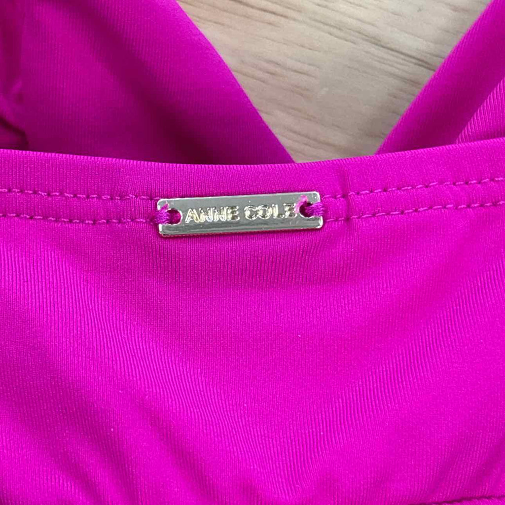 Anne Cole Size 34C/36B Pink New Swimsuit Bottom/Top
