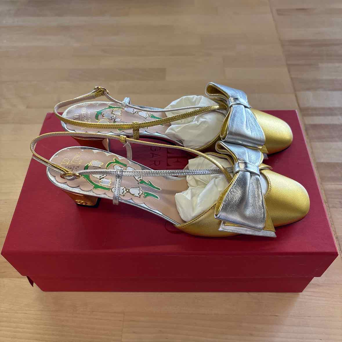 Valentino Garavani Women's Bowow Slingback Pumps
