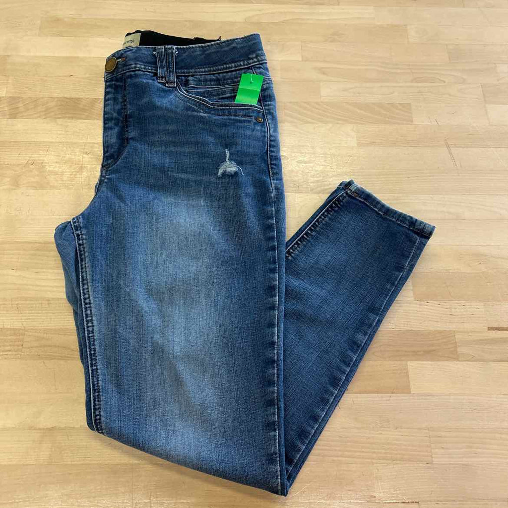 Democracy Size 12 Blue Denim Preloved Jeans