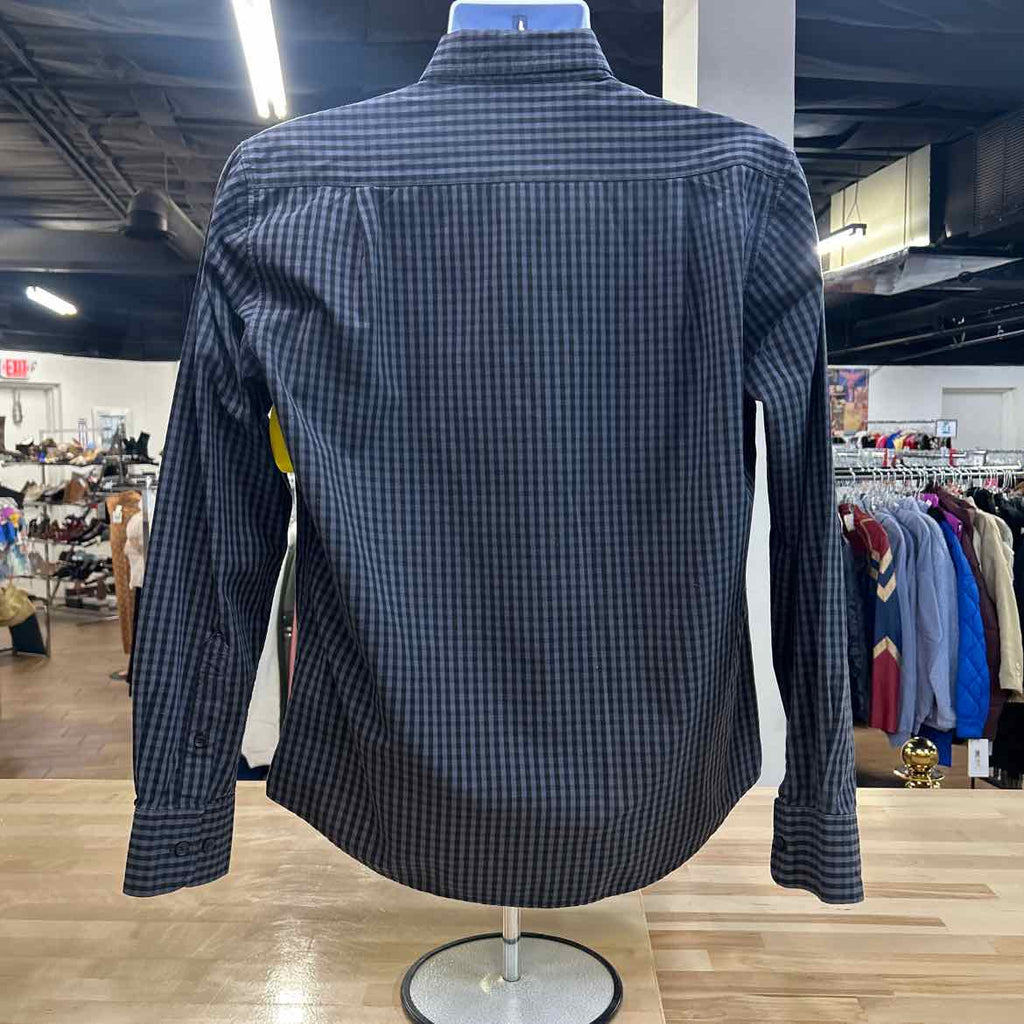 Polo Size M Black Preloved MENS Button Down Shirt