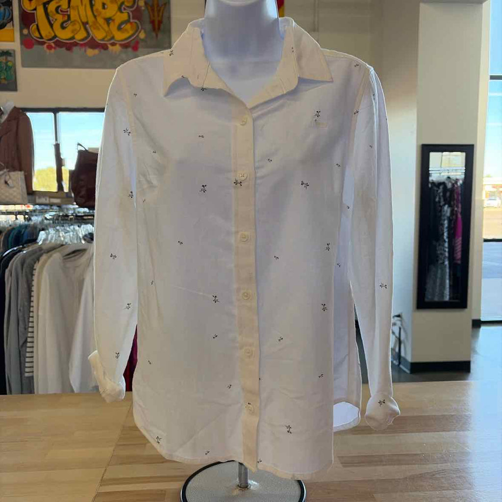 Levi's the Classic Cotton Box-Pleat-Back Long-Sleeve Shirt - Scattered