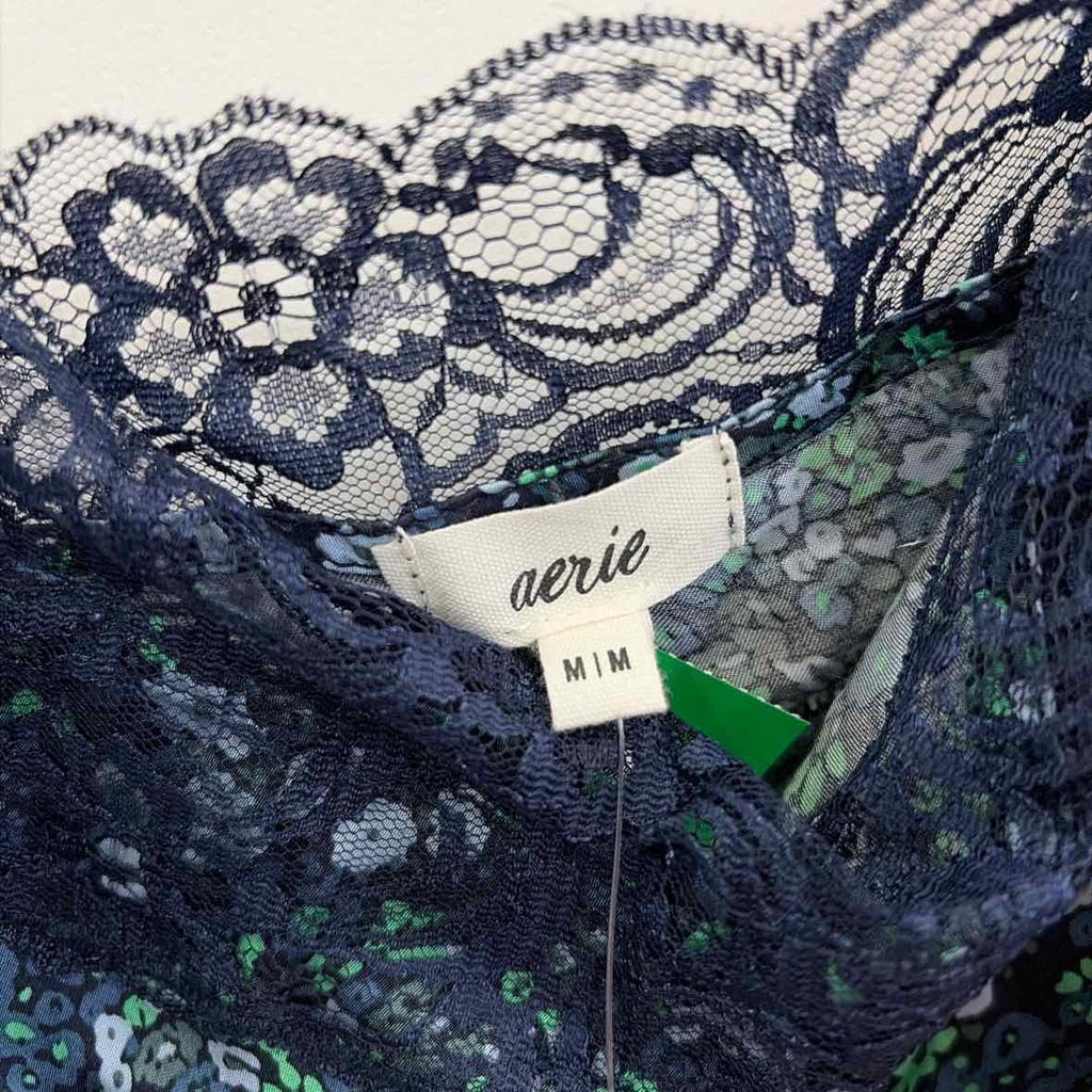 Arie Size M Blue & Green New Dress