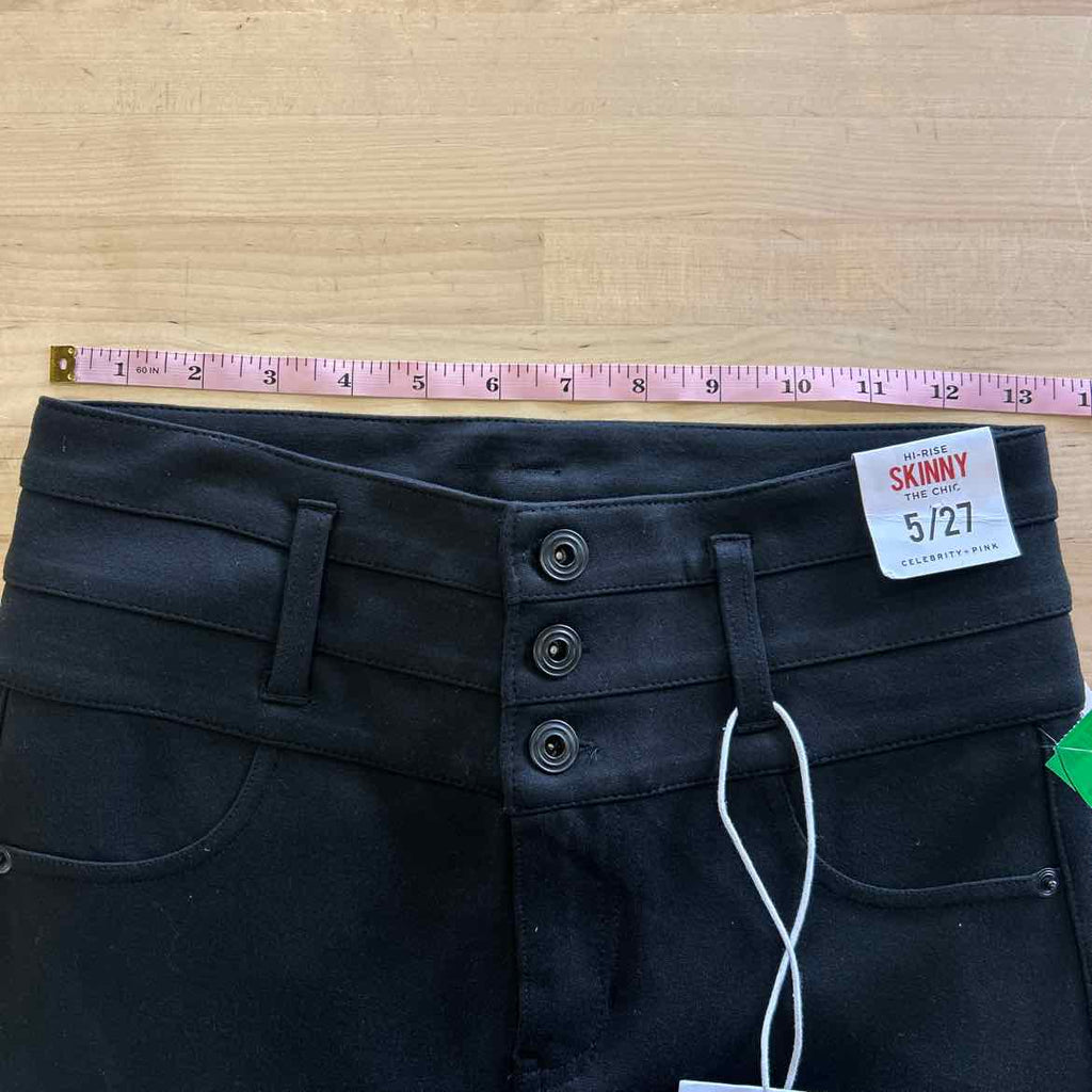 Celebrity Pink Juniors' High-Waist Skinny Ponte Pants