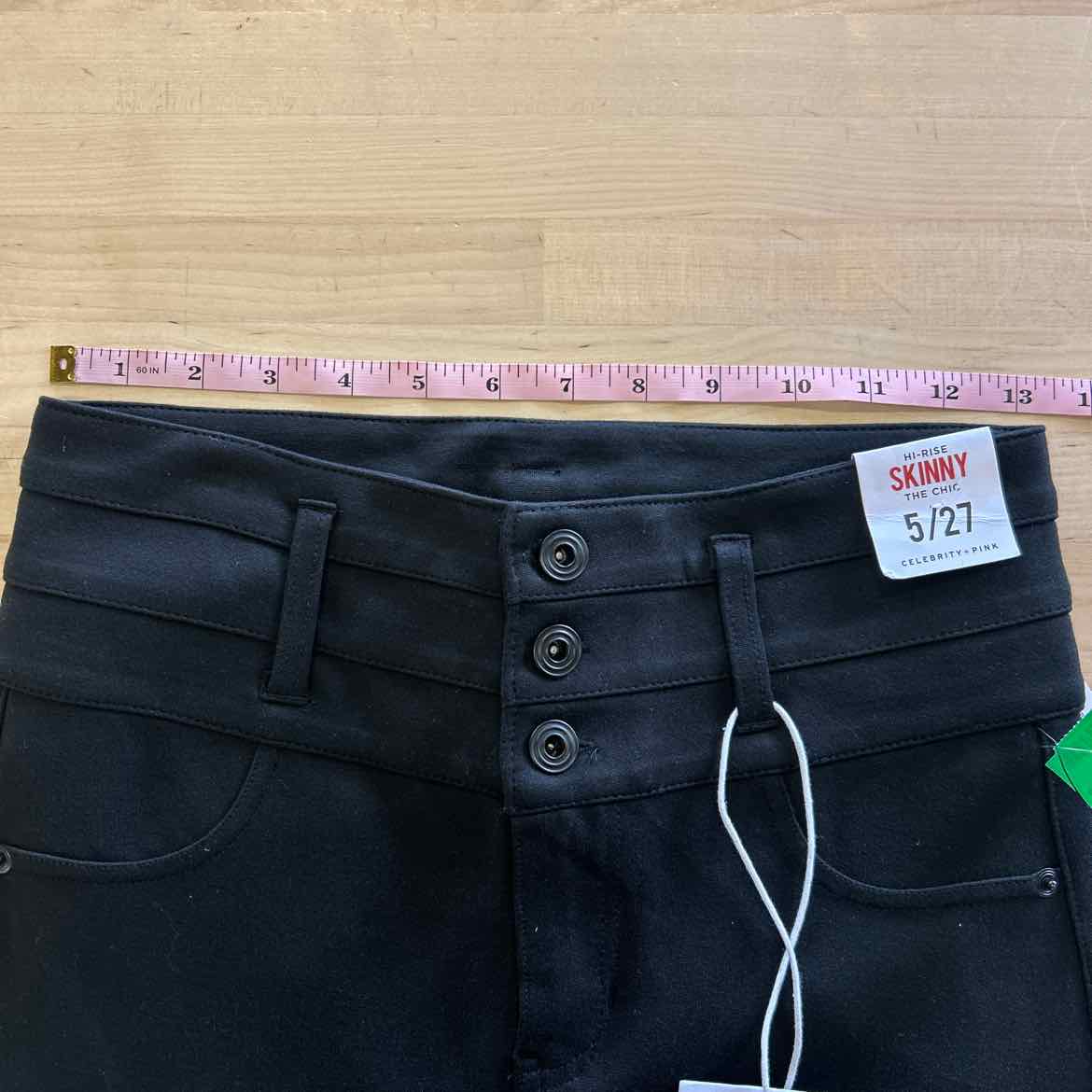 Celebrity Pink Juniors' High-Waist Skinny Ponte Pants