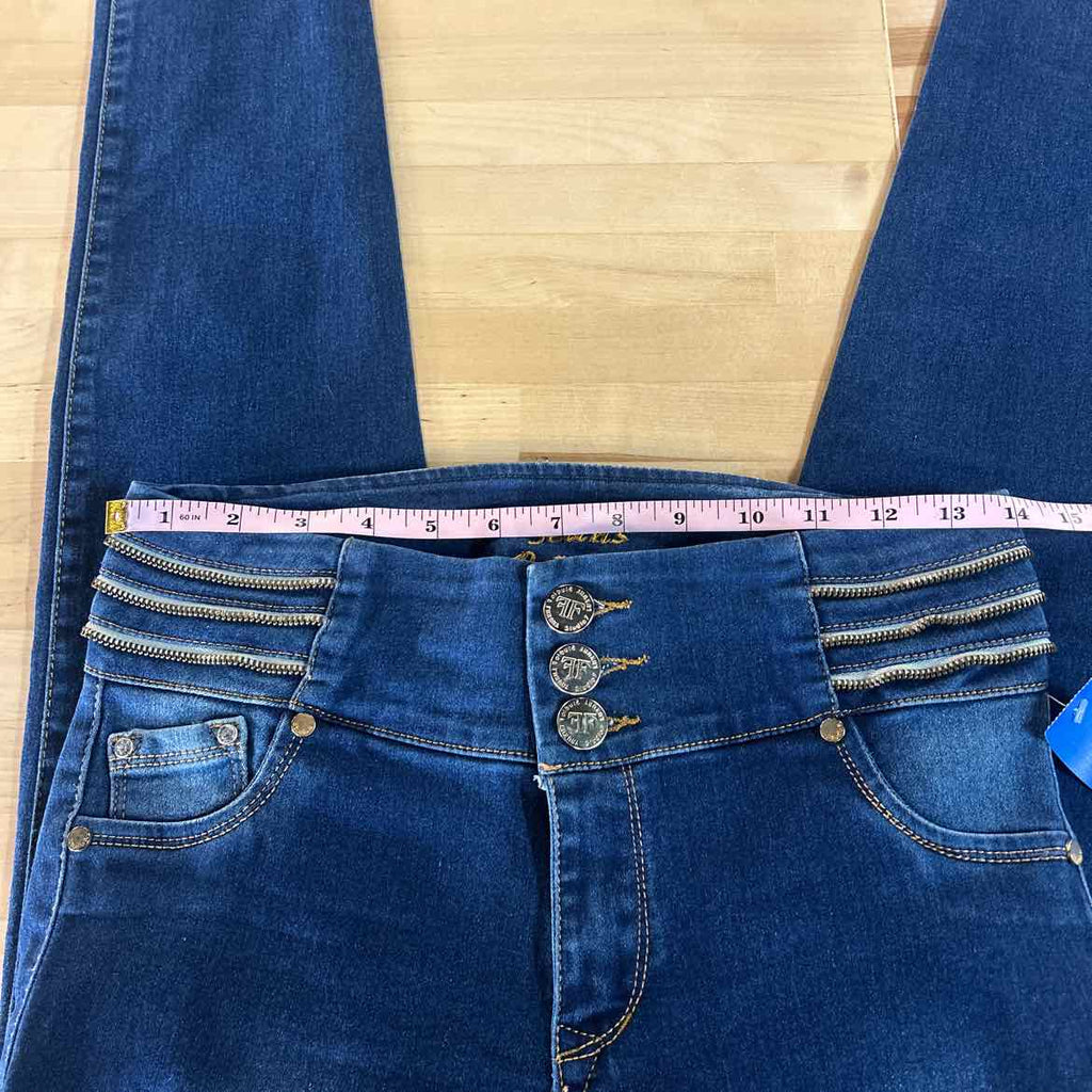 Studio F Size 12 Blue Denim Preloved Jeans