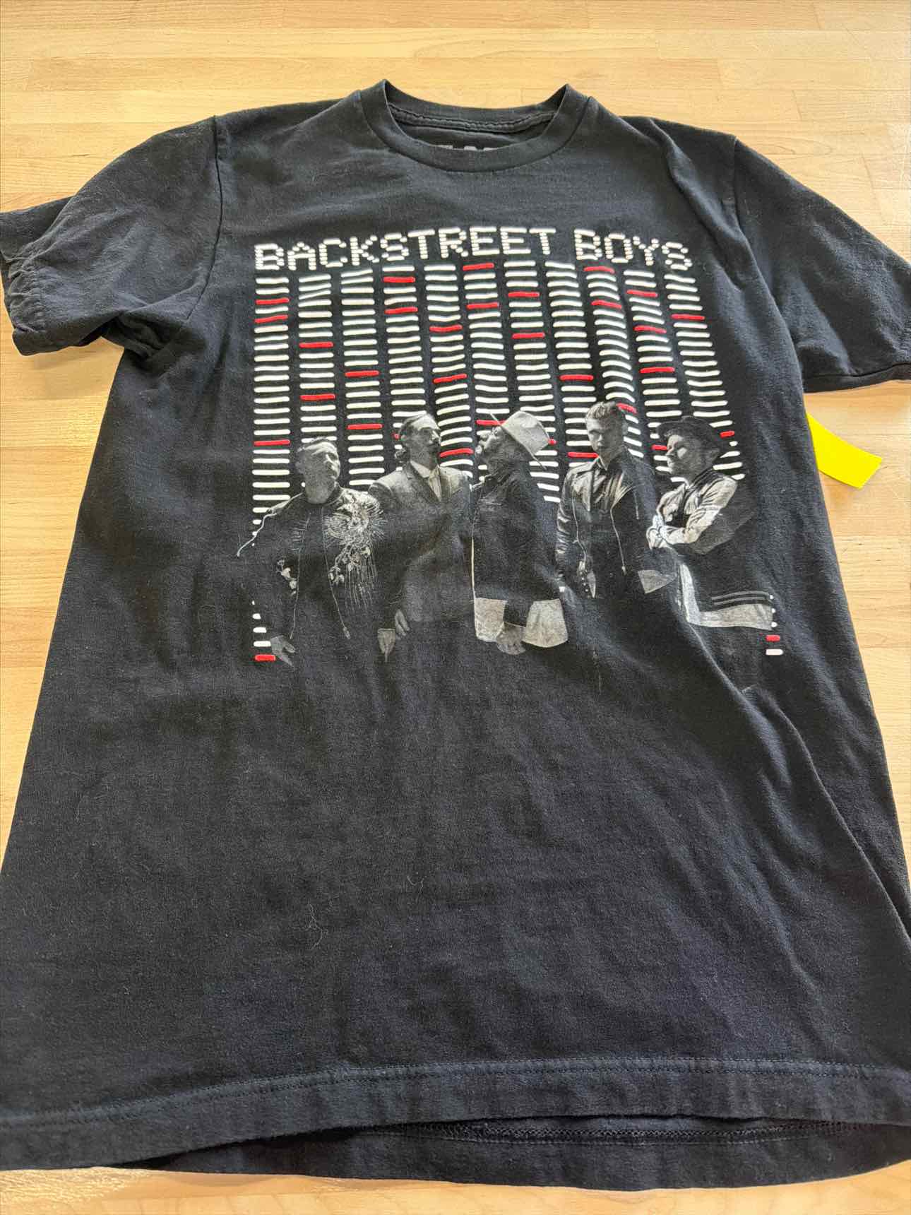 Back street Boys Size M Black T-shirt