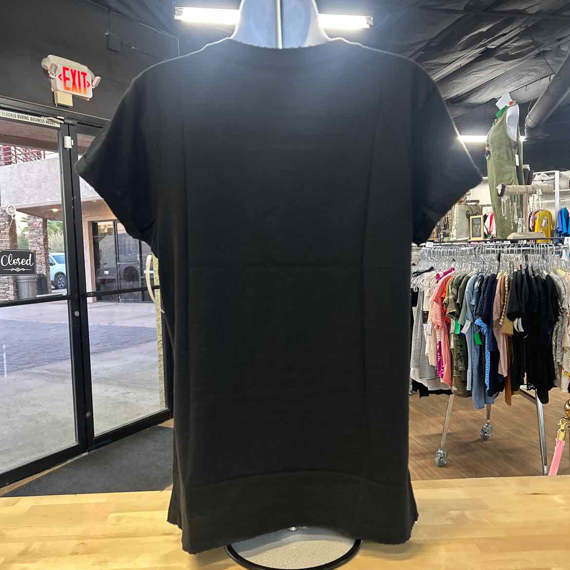 Recycled Karma Size S Black New T-Shirt SS