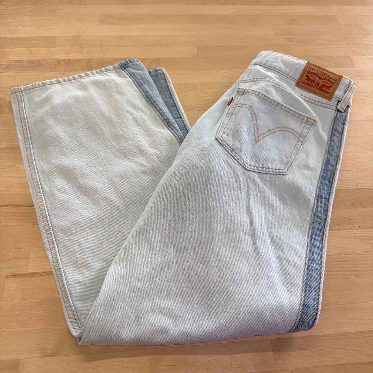 Levi's Superlow Loose Stripe Jeans