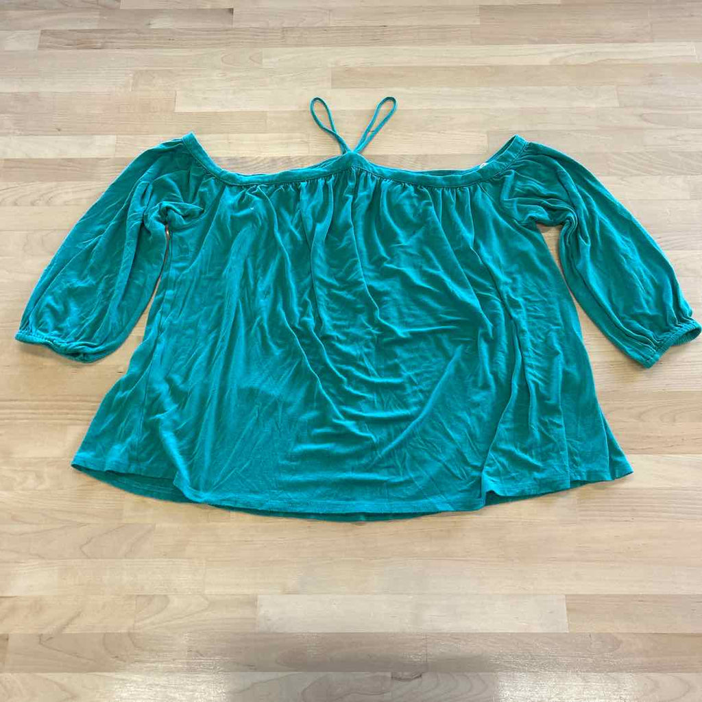Ella Moss Size XS Green Blouse