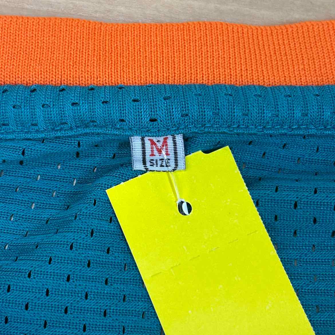 Size M Teal Orange MENS Jersey