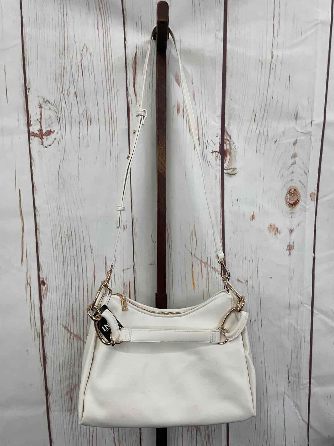 I.N.C. International Concepts Nattah Medium Chain Hobo Vanilla NO SIZE