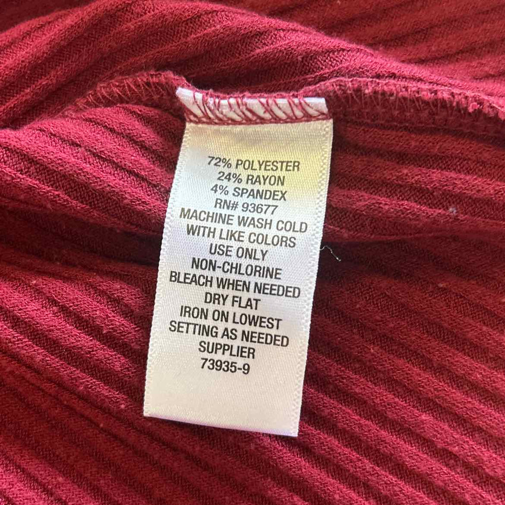 BelleSky Size L Red Preloved T-Shirt SS