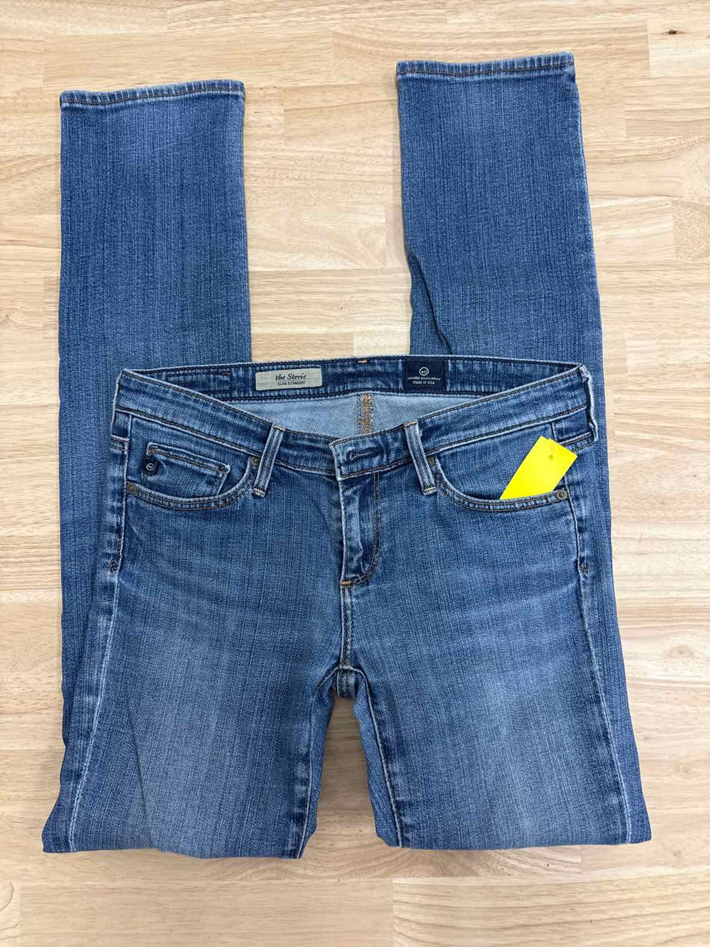 Adriano Goldschmied Size 25 Blue Denim Preloved Jeans