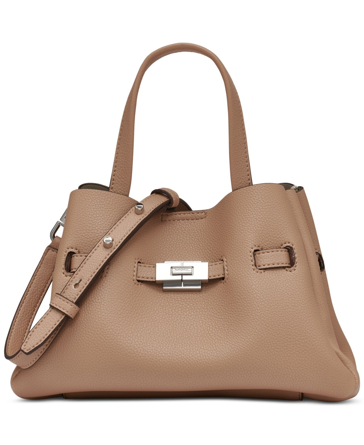 DKNY Bryar Small  Bucket Satchel - Cappucino