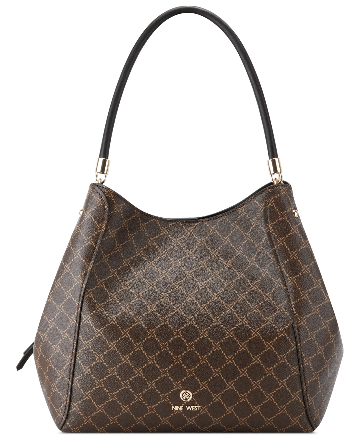 Nine West Nine West Womens Etta Carryal Brown, Black