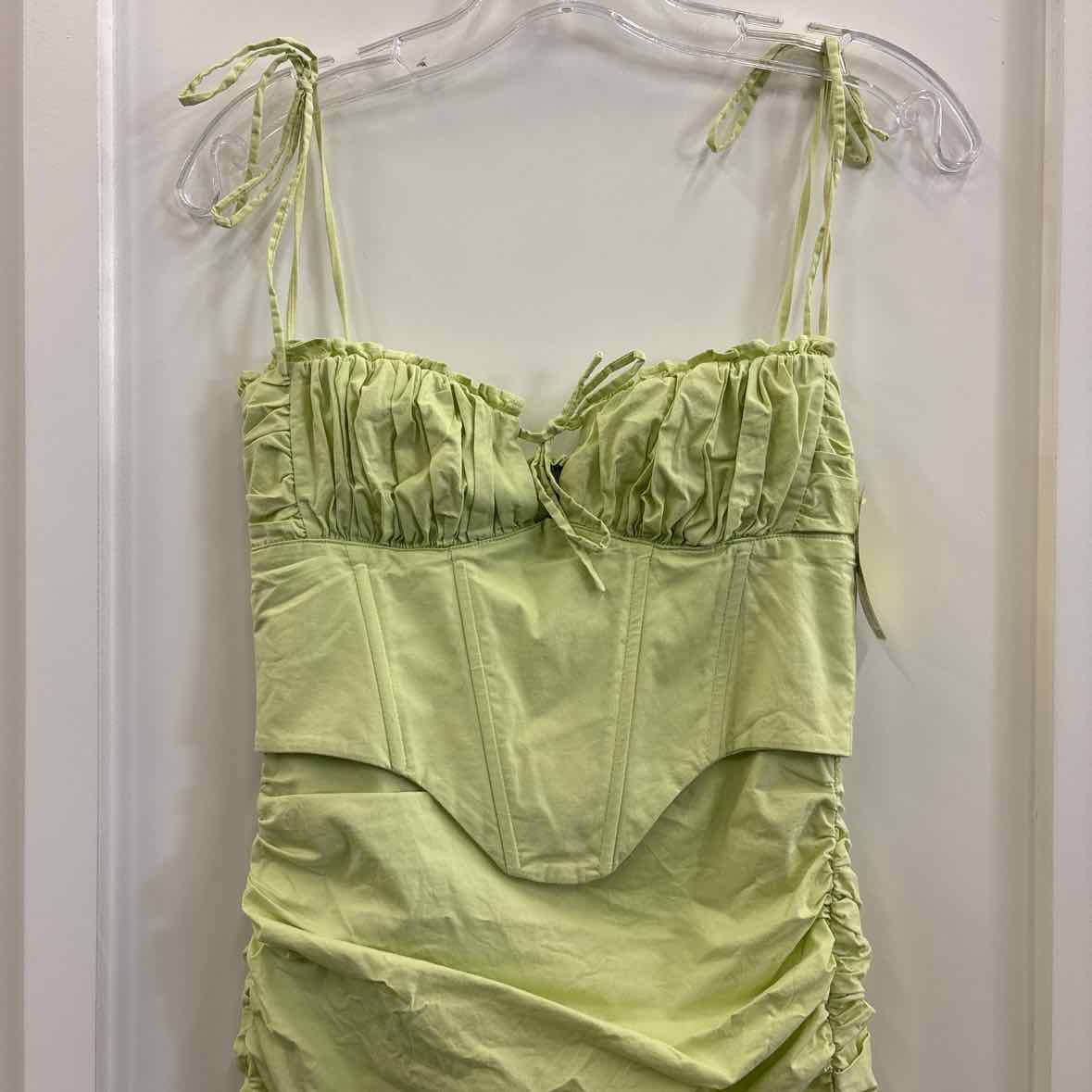 Oh Polly Size 4 Green Dress