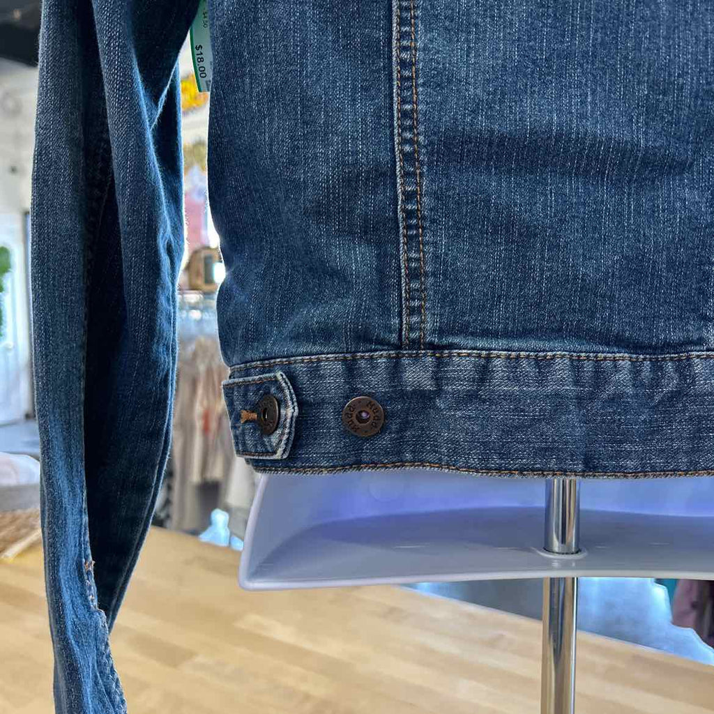 Mudd Size XS Blue Denim Preloved Jacket