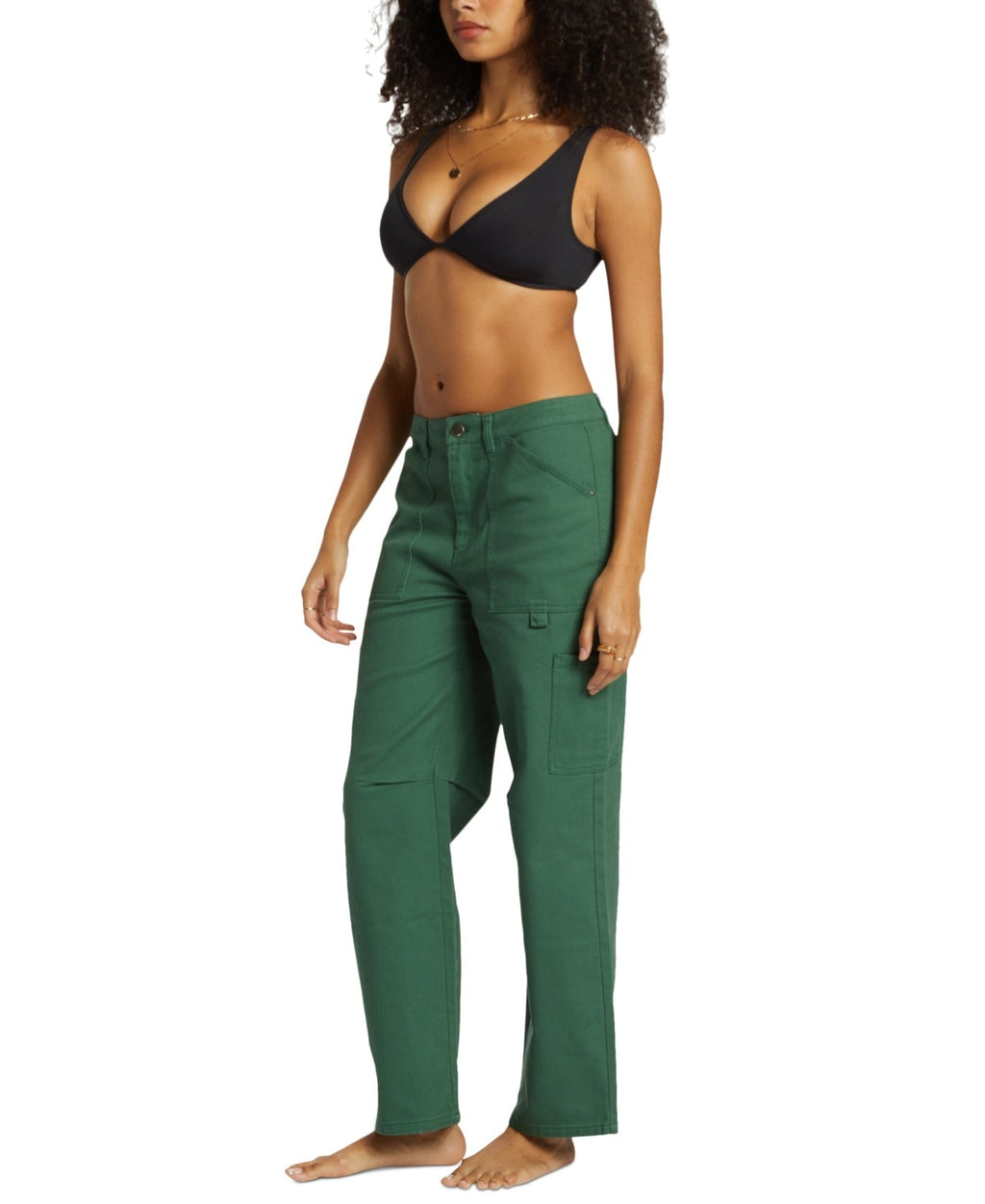 billabong Size 26 Green New Jeans