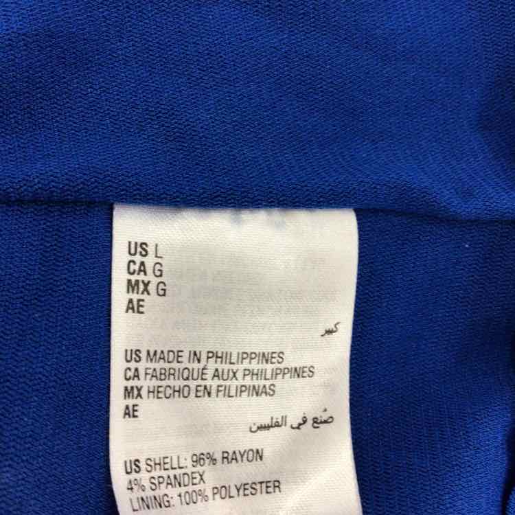 INC Size L Blue Preloved Shirt